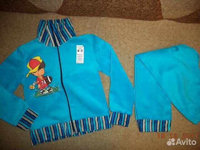 Новые велюровые костюмы и б/у на мальчика