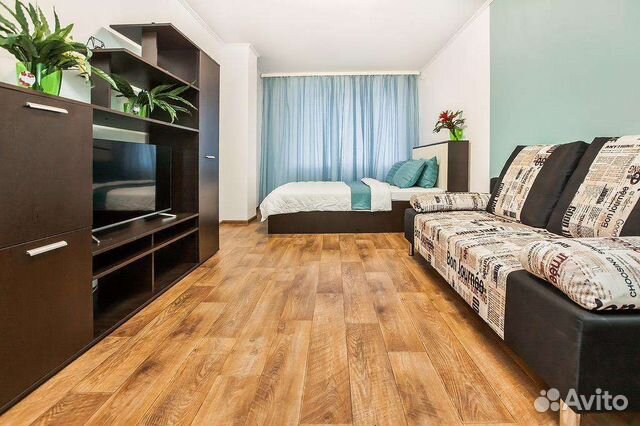 

1-к. квартира, 55 м², 2 кровати