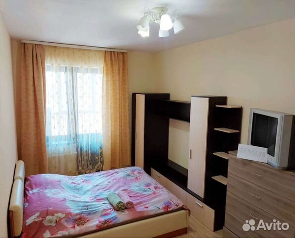 

1-к. квартира, 37 м², 2 кровати
