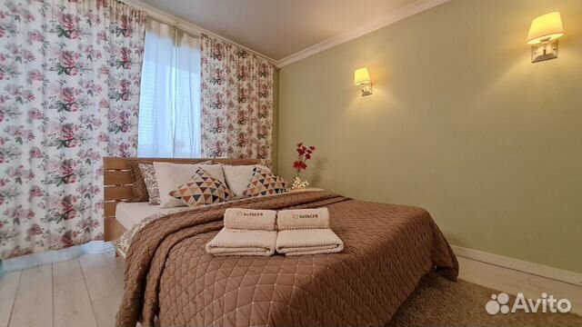 

1-к. квартира, 39 м², 2 кровати