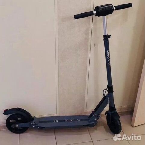 Электросамокат Kugoo S3 Черный (Jilong) рассрочка