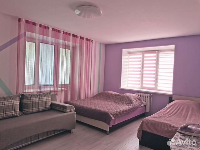 

1-к. квартира, 40 м², 3 кровати