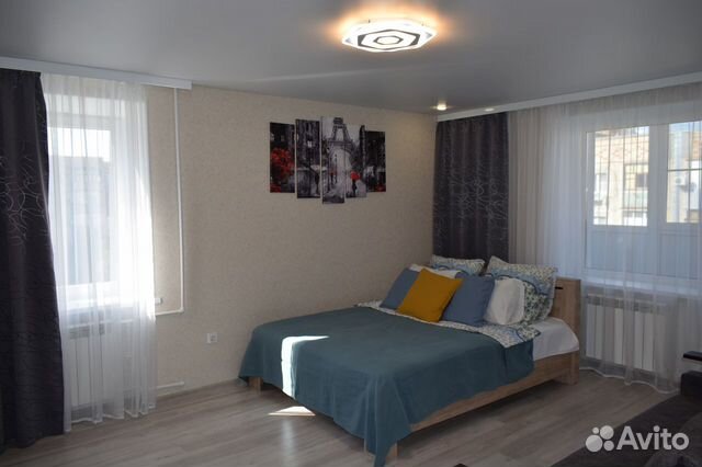 

1-к. квартира, 35 м², 2 кровати