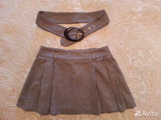 Шерстяная юбка Guess оригинал