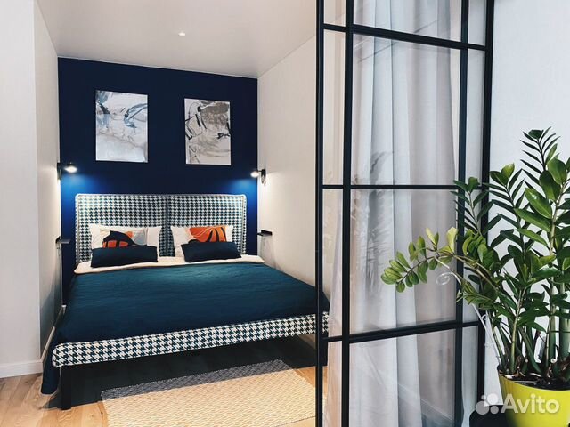 

1-к. квартира, 40 м², 2 кровати