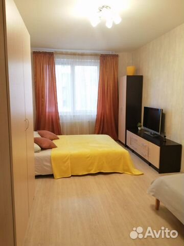 

1-к. квартира, 40 м², 3 кровати