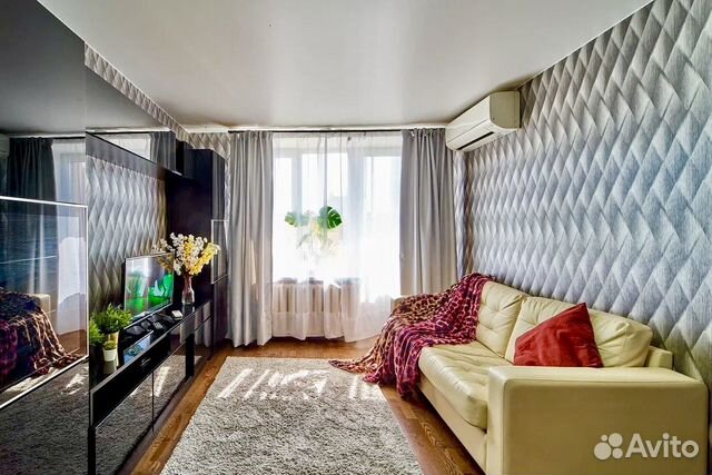 

1-к. квартира, 40 м², 2 кровати