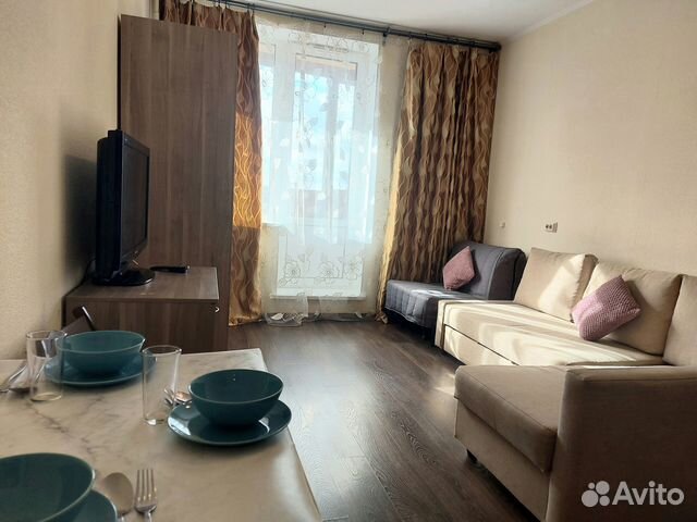 

Квартира-студия, 28 м², 1 кровать