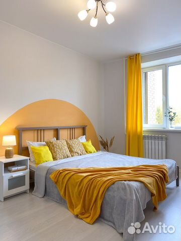

1-к. квартира, 41 м², 2 кровати
