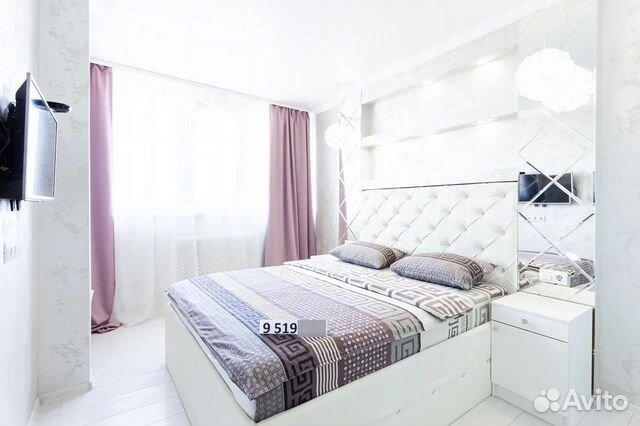 

1-к. квартира, 45 м², 2 кровати