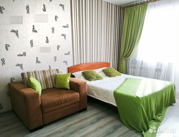 

Квартира-студия, 30 м², 2 кровати