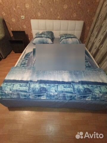 

1-к. квартира, 42 м², 2 кровати