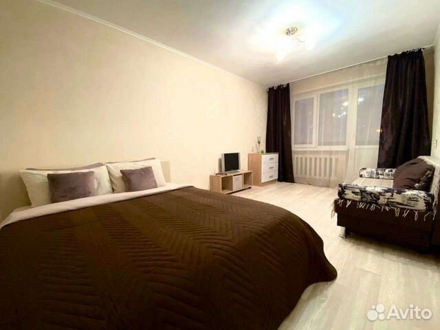 

1-к. квартира, 37 м², 2 кровати