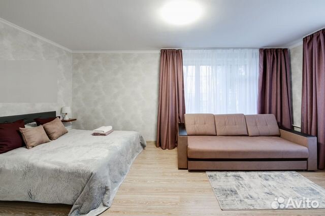

1-к. квартира, 35 м², 2 кровати