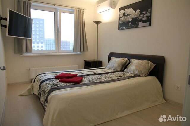 

1-к. квартира, 33 м², 2 кровати