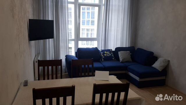 

1-к. квартира, 56 м², 2 кровати