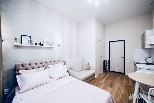 

Квартира-студия, 23 м², 2 кровати