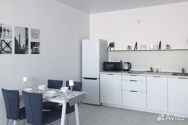 

1-к. квартира, 43 м², 2 кровати