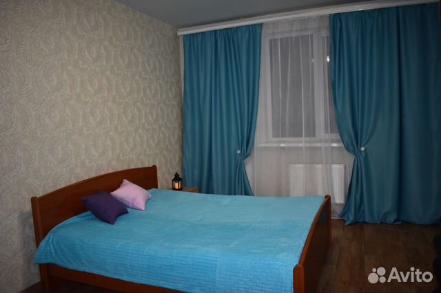 

1-к. квартира, 45 м², 2 кровати