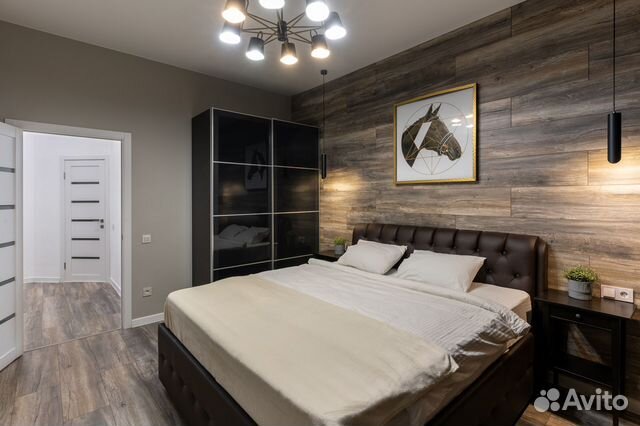 

1-к. квартира, 55 м², 2 кровати