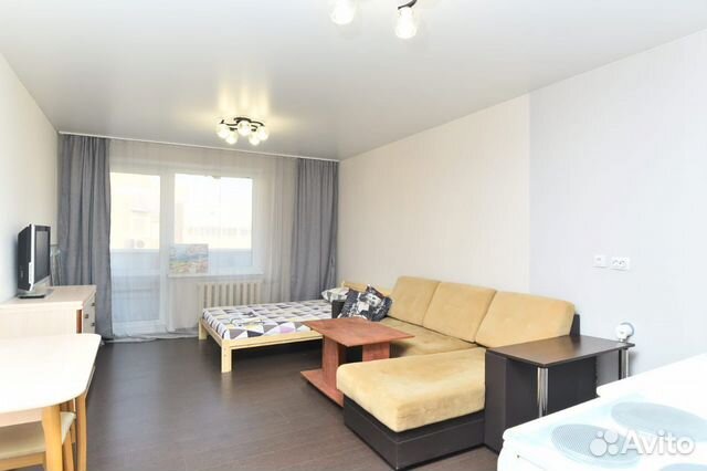 

Квартира-студия, 35 м², 2 кровати