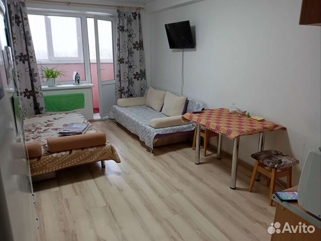 

Квартира-студия, 25 м², 2 кровати