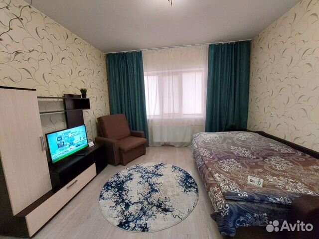 

Квартира-студия, 29 м², 2 кровати