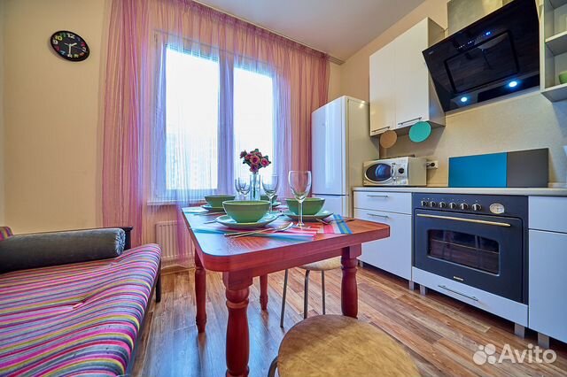 

1-к. квартира, 40 м², 2 кровати