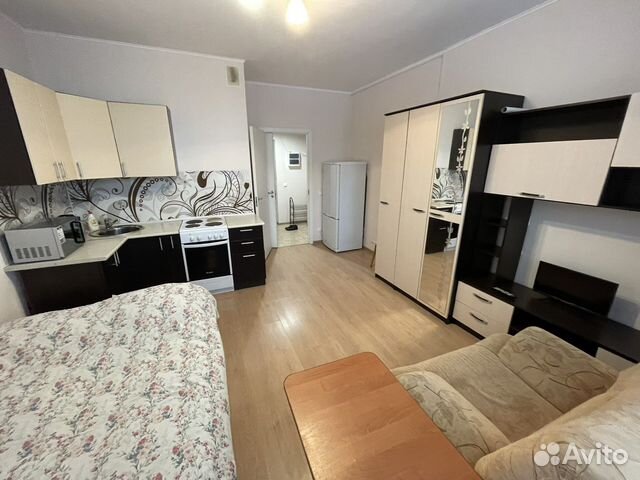 

Квартира-студия, 25 м², 1 кровать