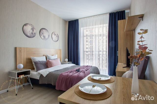 

Квартира-студия, 25 м², 1 кровать