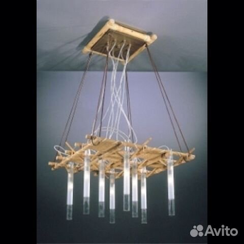 Новая Люстра La Lampada Bambu/4L Италия Новая Люстра La Lampada Bambu/4L Италия