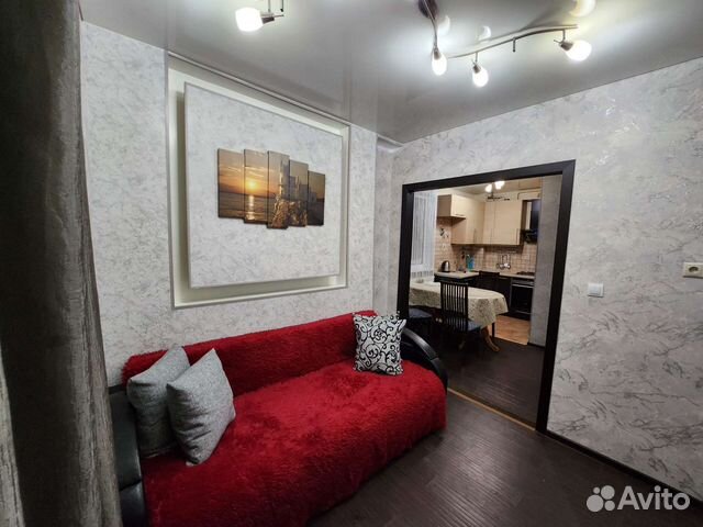 

1-к. квартира, 56 м², 2 кровати