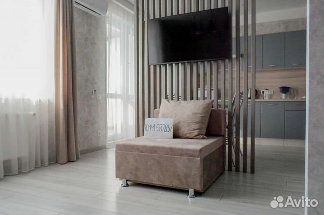 

1-к. квартира, 45 м², 3 кровати