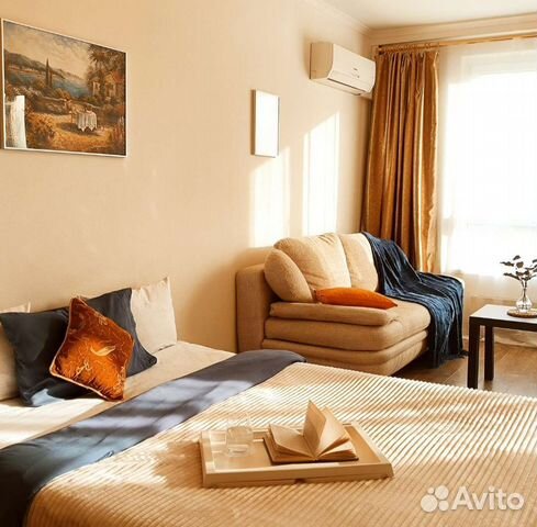 

1-к. квартира, 46,7 м², 2 кровати
