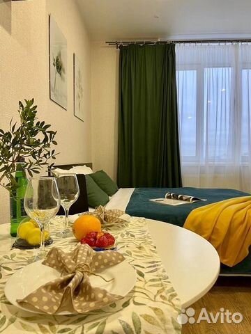 

Квартира-студия, 30 м², 2 кровати