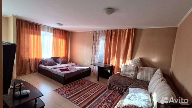 

1-к. квартира, 42 м², 2 кровати