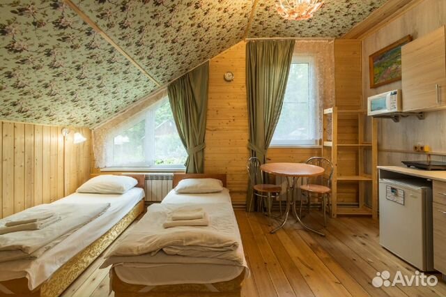 

Квартира-студия, 15 м², 2 кровати