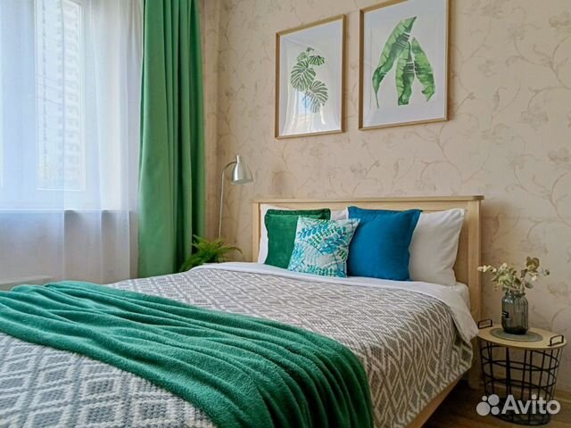 

1-к. квартира, 36 м², 2 кровати