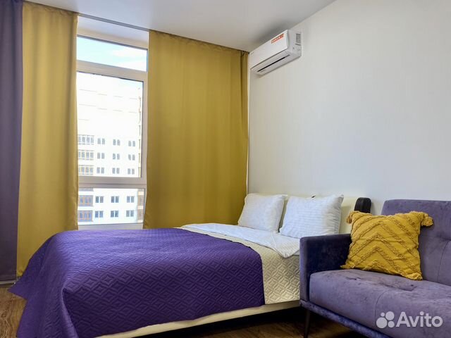 

Квартира-студия, 24,7 м², 2 кровати