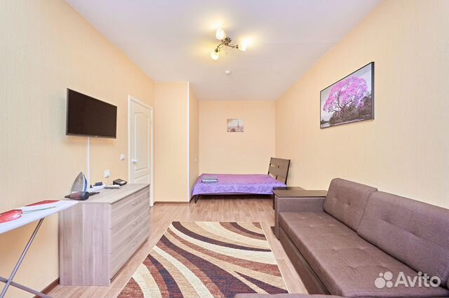 

1-к. квартира, 40 м², 2 кровати