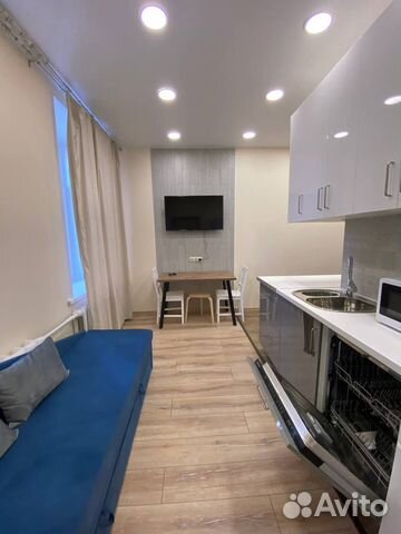 

1-к. квартира, 45 м², 2 кровати