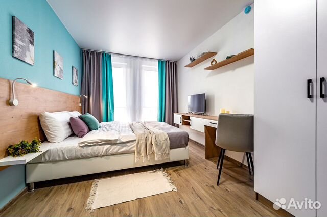 

Квартира-студия, 25 м², 1 кровать