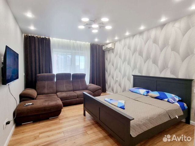 

1-к. квартира, 47 м², 2 кровати