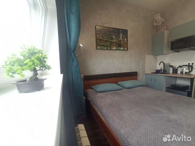 

Квартира-студия, 17 м², 1 кровать
