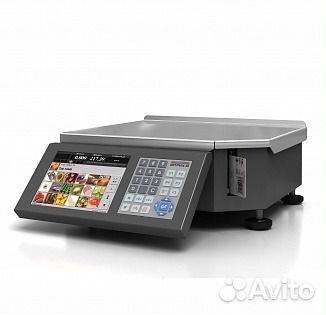 Весы с печатью штрих-PC-200 С3 15-2.5 (Черный моно Весы с печатью штрих-PC-200 С3 15-2.5 (Черный моно