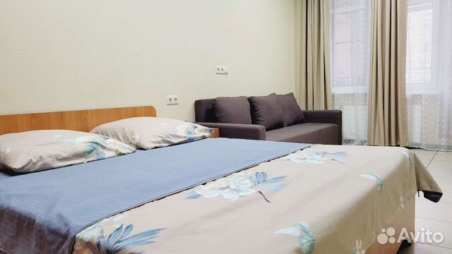 

1-к. квартира, 37 м², 2 кровати