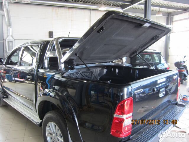 Крышка с дугами для Toyota Hilux до 2015 года