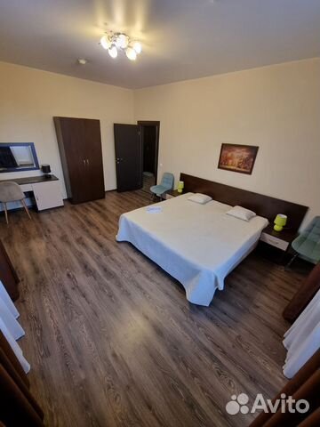 

1-к. квартира, 54 м², 3 кровати