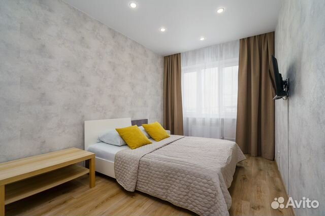 

1-к. квартира, 34 м², 2 кровати