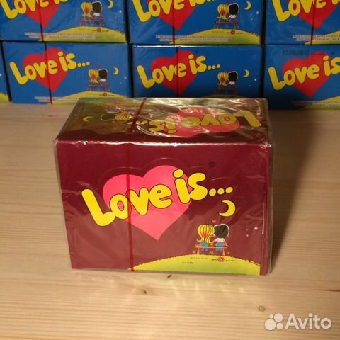 Жвачка Love is в Тольятти